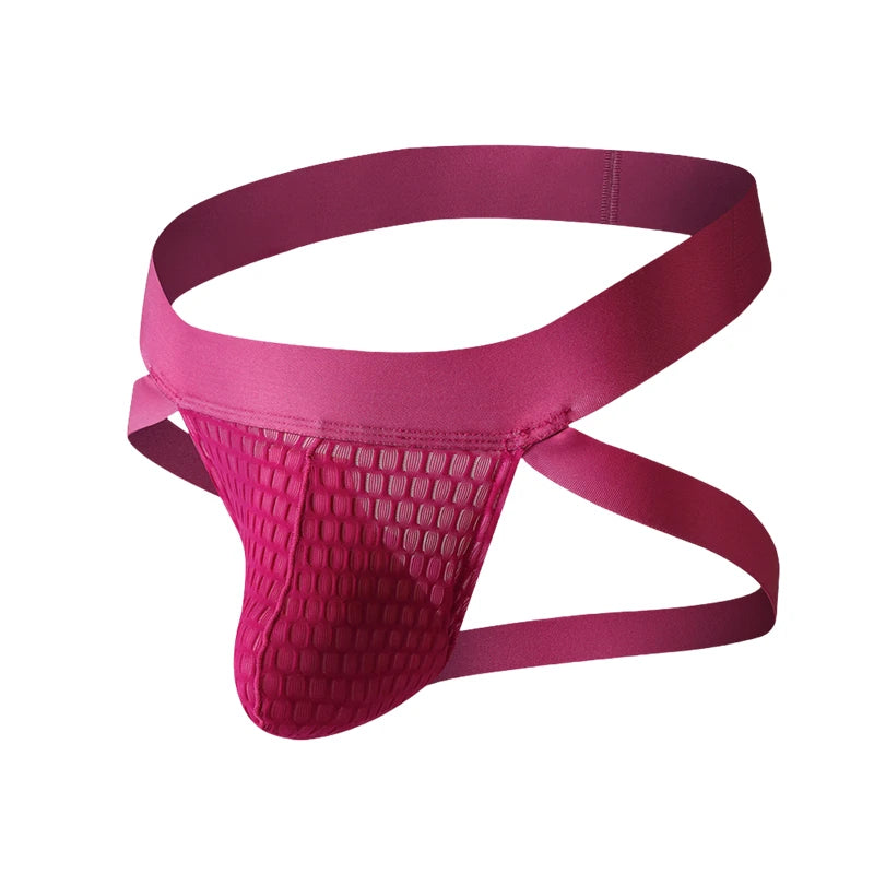 Sexy Men's Lace U-Pouch Thong