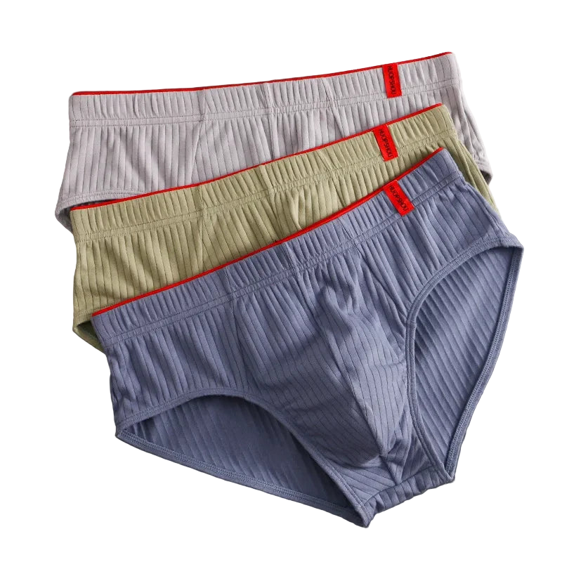 Men's Breathable Cotton Triangle Briefs