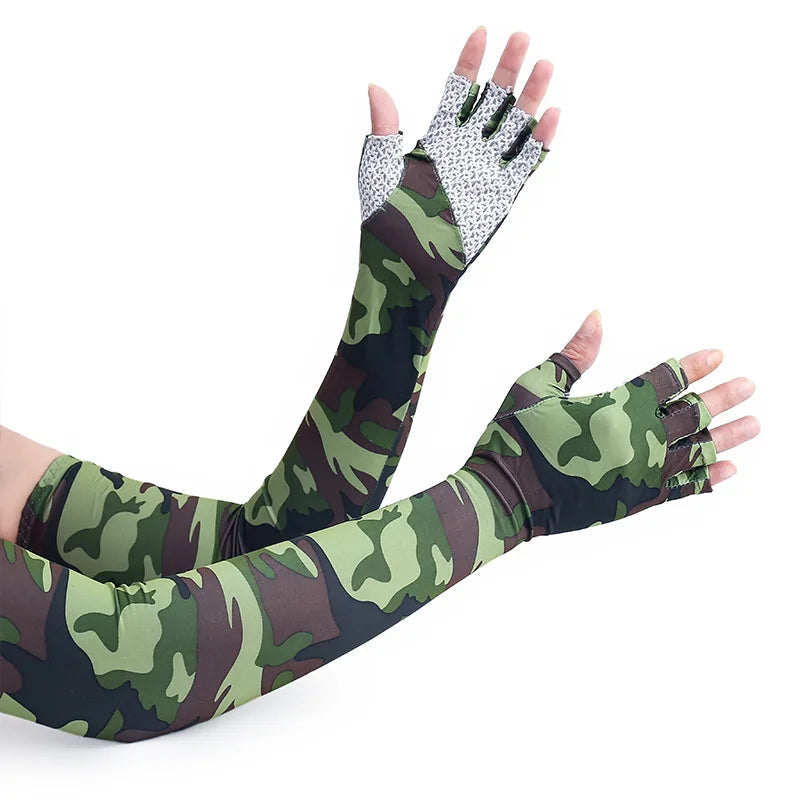 Five-Finger UV Arm Guards