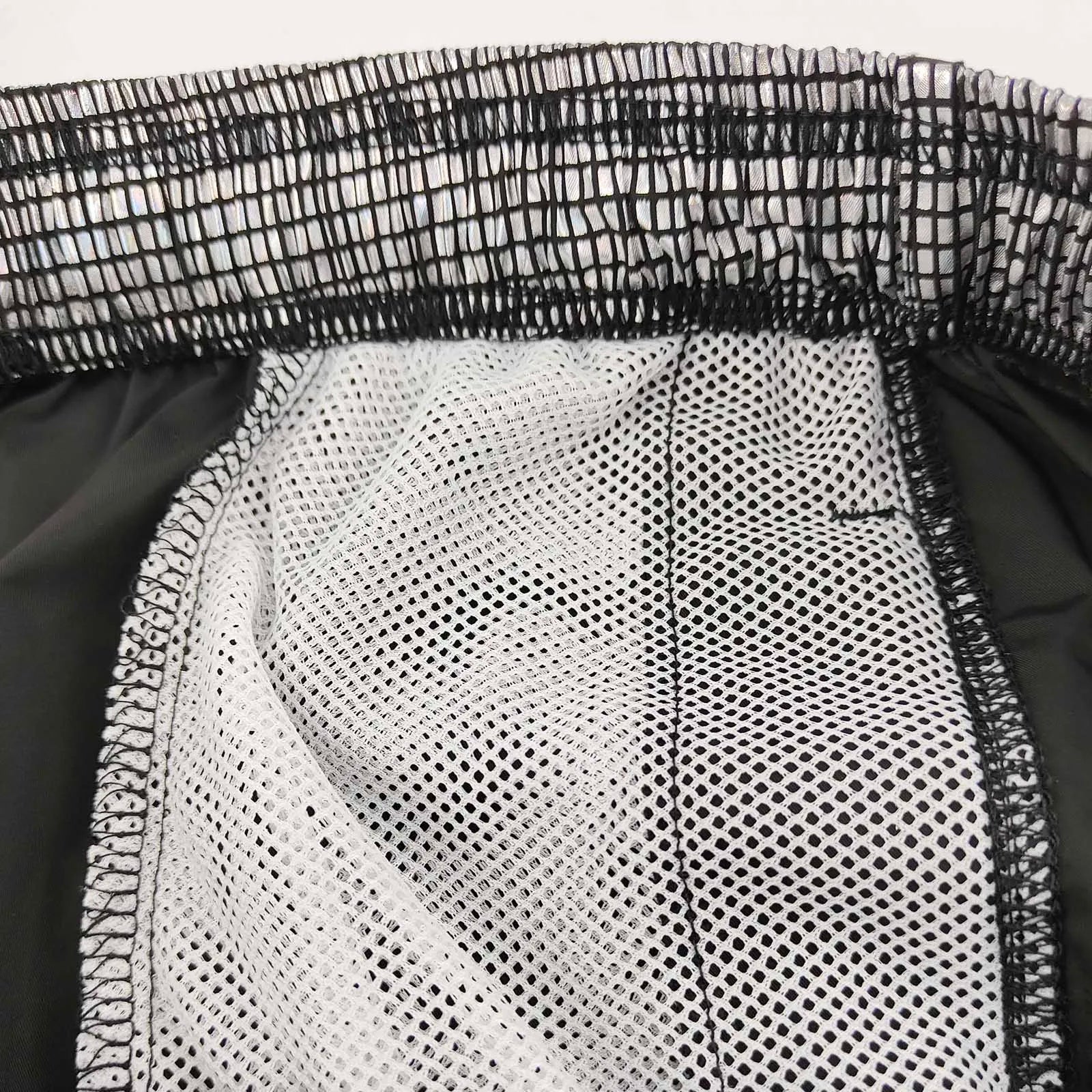 Shiny Metallic Men's Swim Shorts