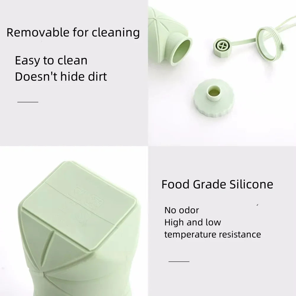 Foldable Silicone Travel Bottle