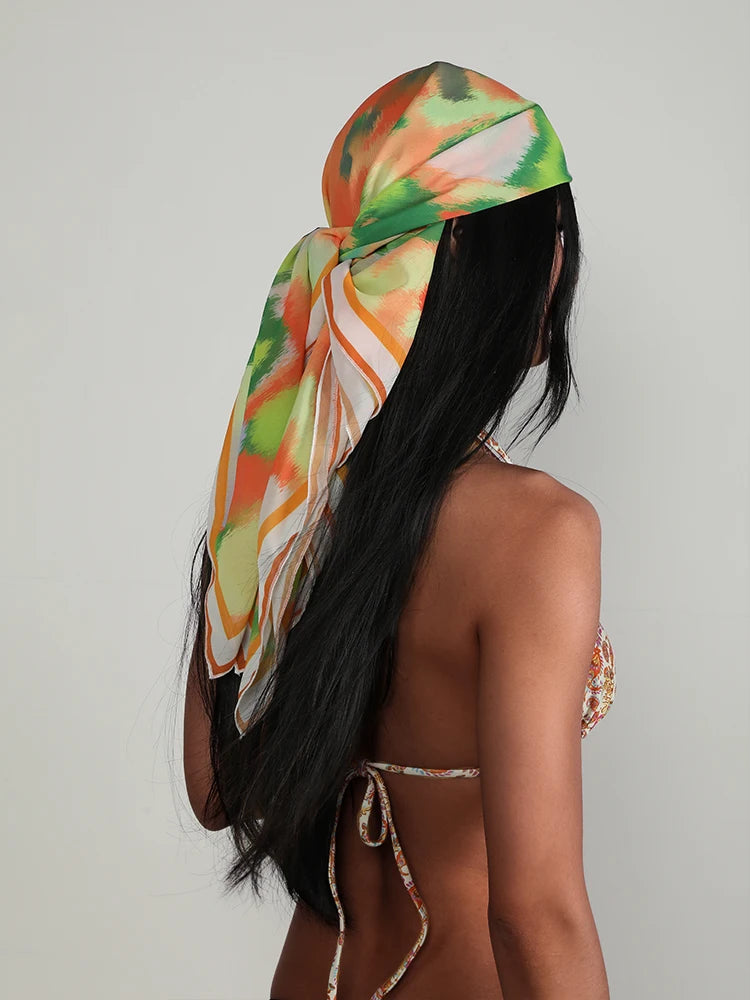 Brazilian Print Sarong Wrap