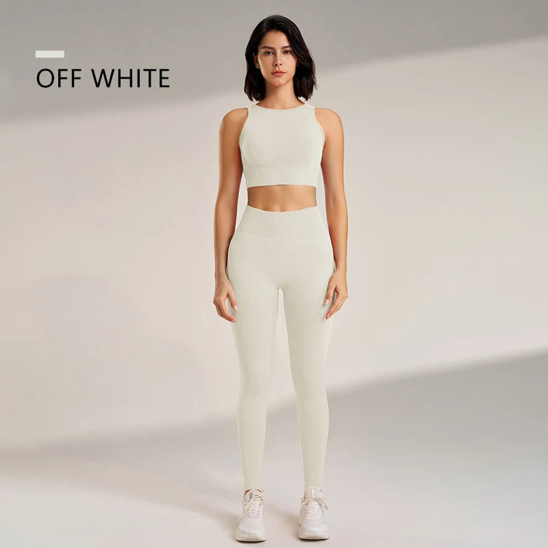 Seamless High Waist Yoga Set
