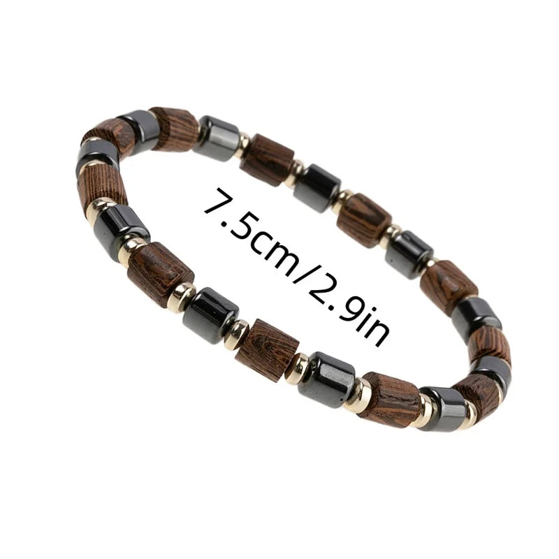 Handmade Black Hematite Bracelet