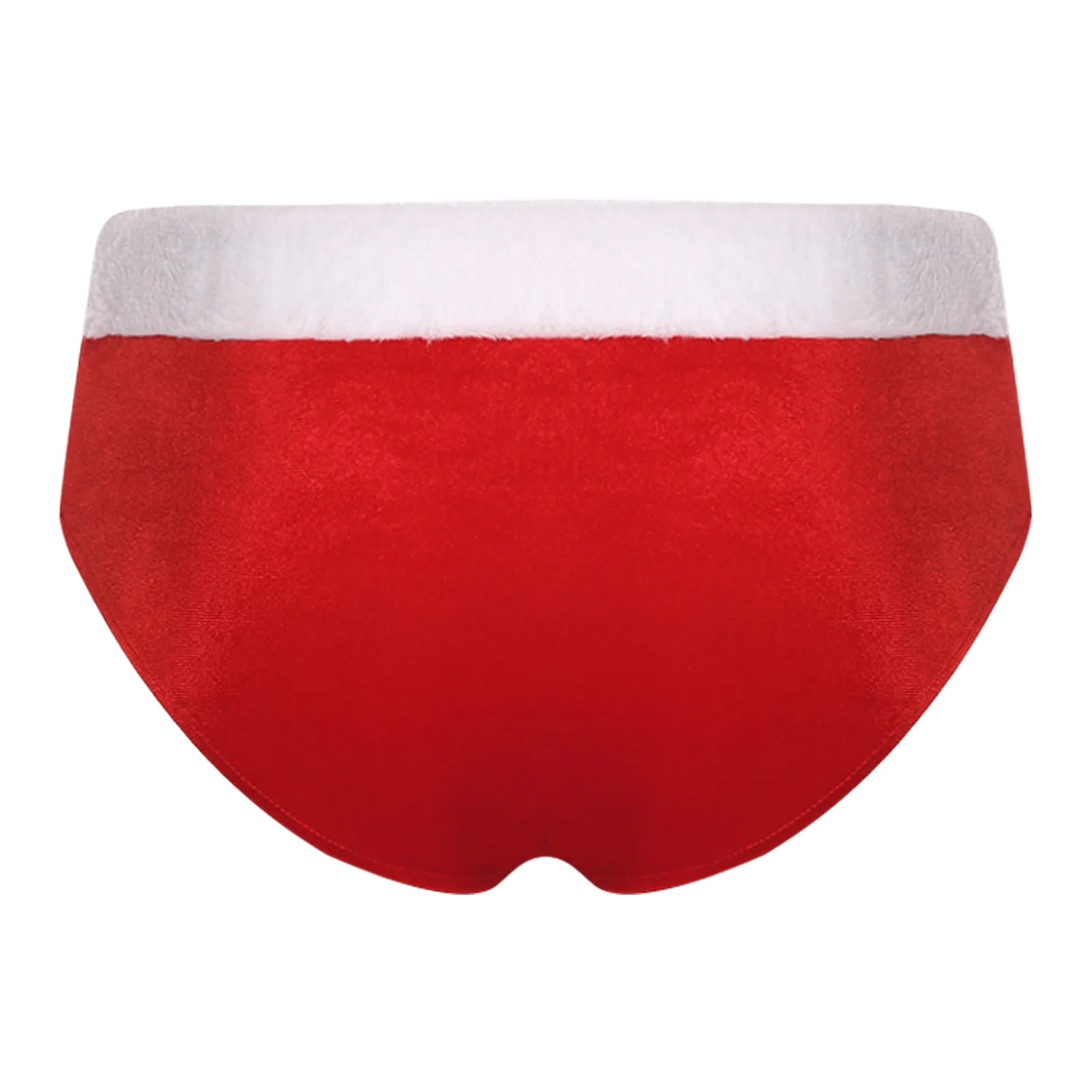 Festive Santa Velvet Pouch Briefs