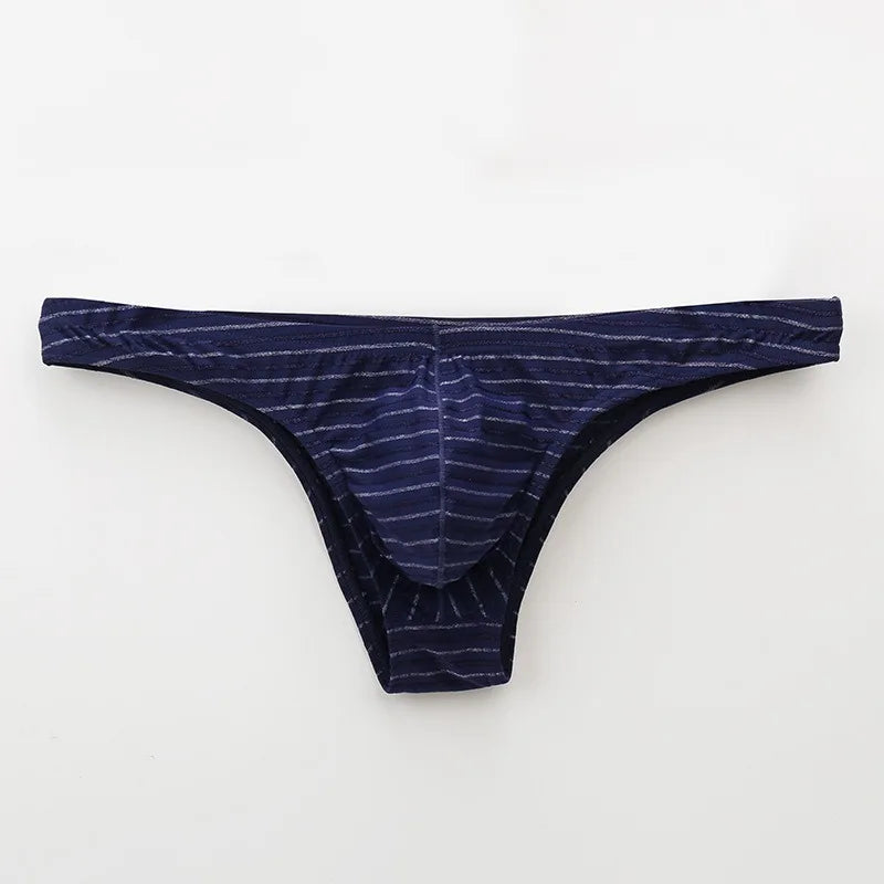 Men's Low Rise Striped Briefs