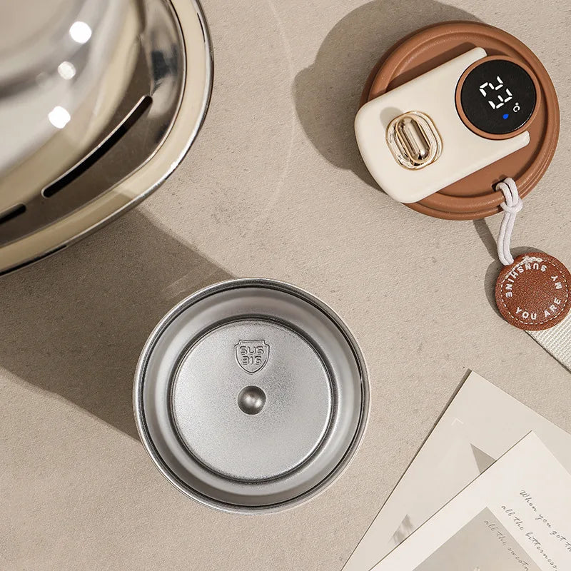 LED Temperature Vacuum Mug