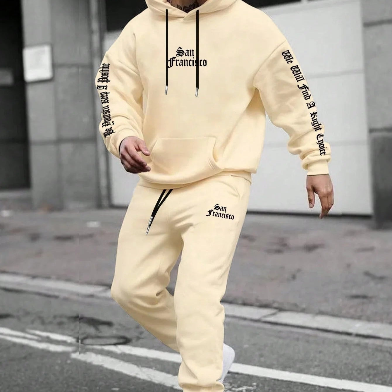 Warm Hooded Two Piece Set