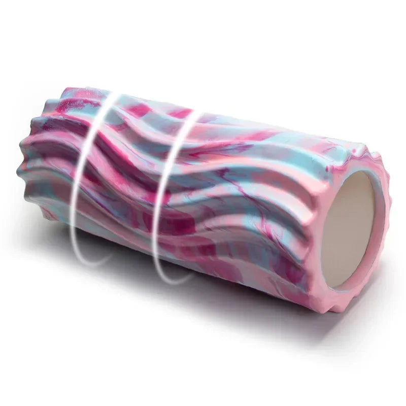 Iridescent Wave Foam Roller
