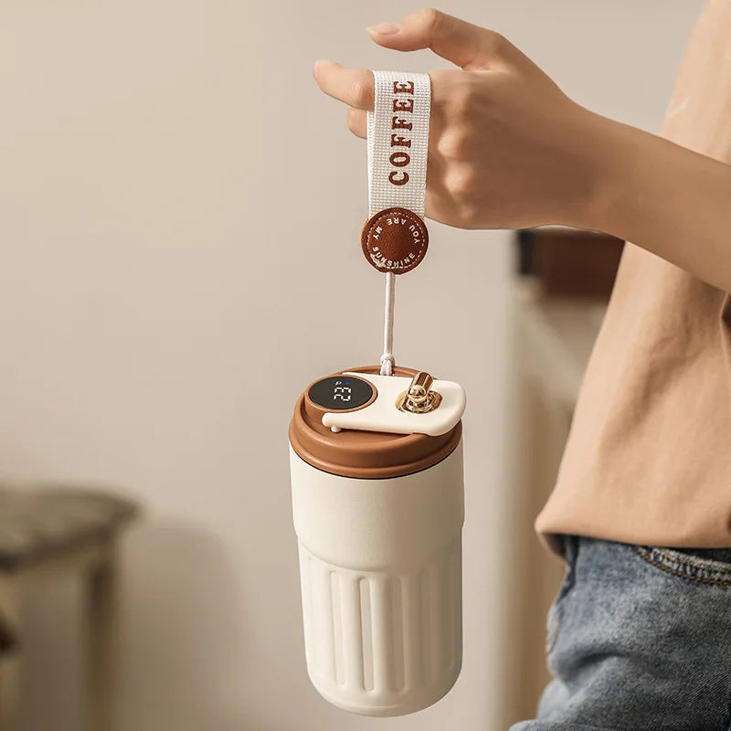 LED Temperature Vacuum Mug