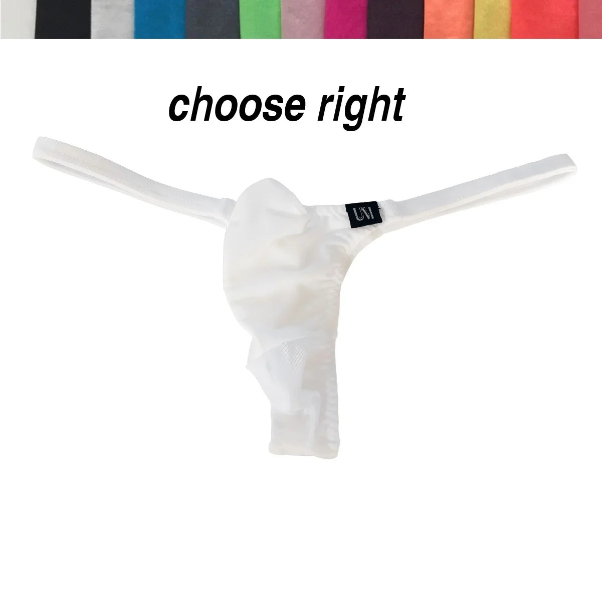 UnderMoon Silk Mesh Thong