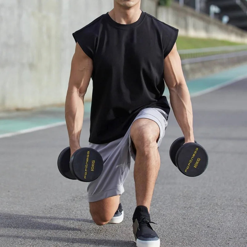 Sleeveless Gym Tank Shirt