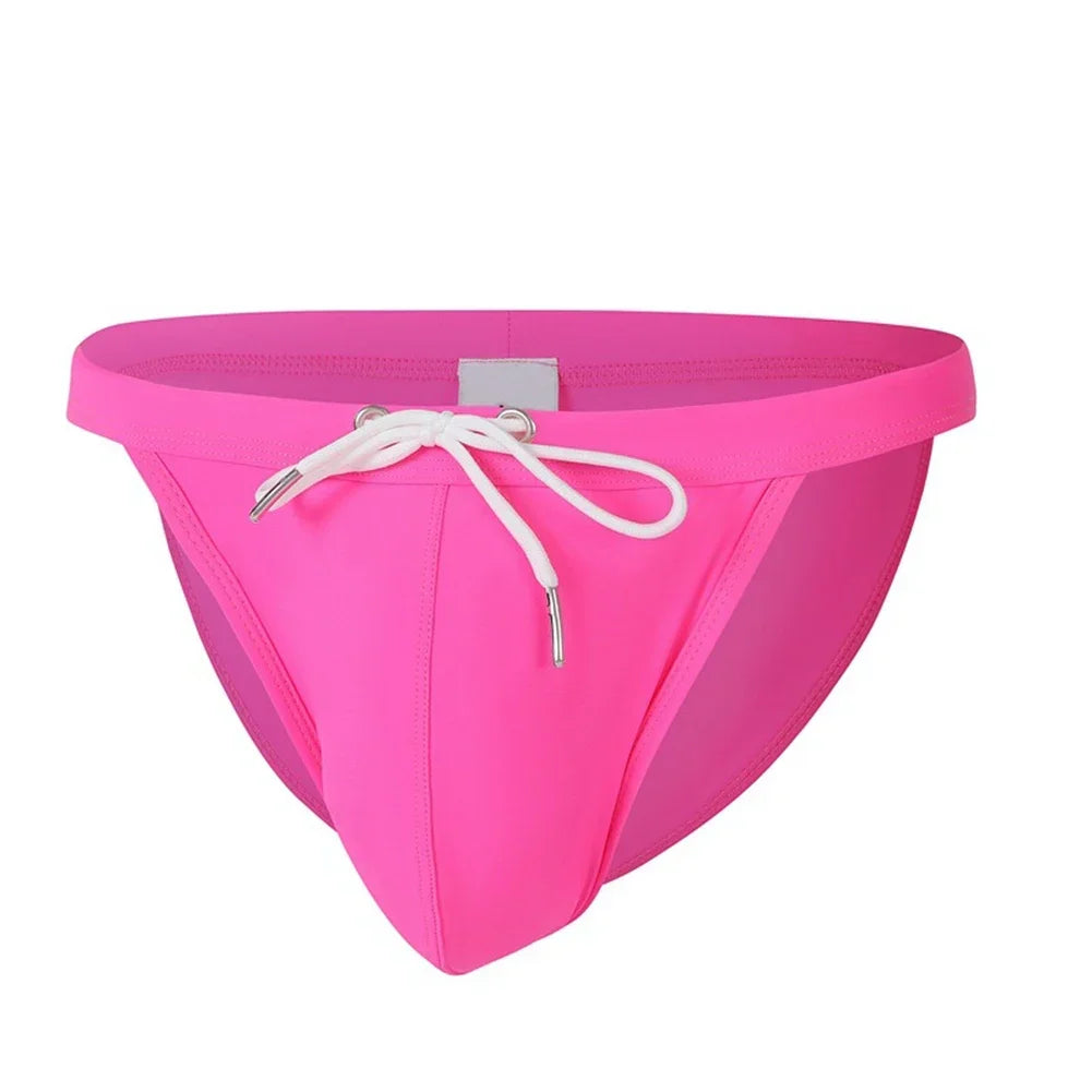 Seamless Low Waist Swim Briefs