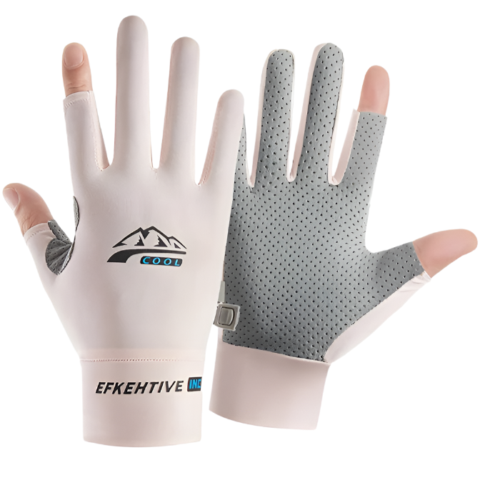 Ice Silk Anti-Slip Gloves