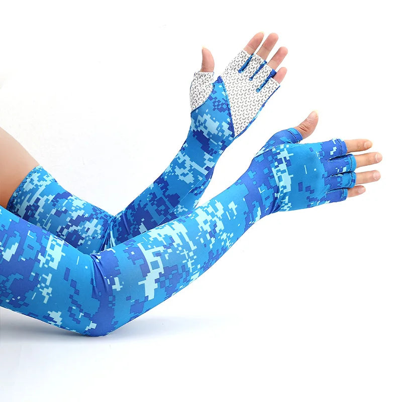 Five-Finger UV Arm Guards
