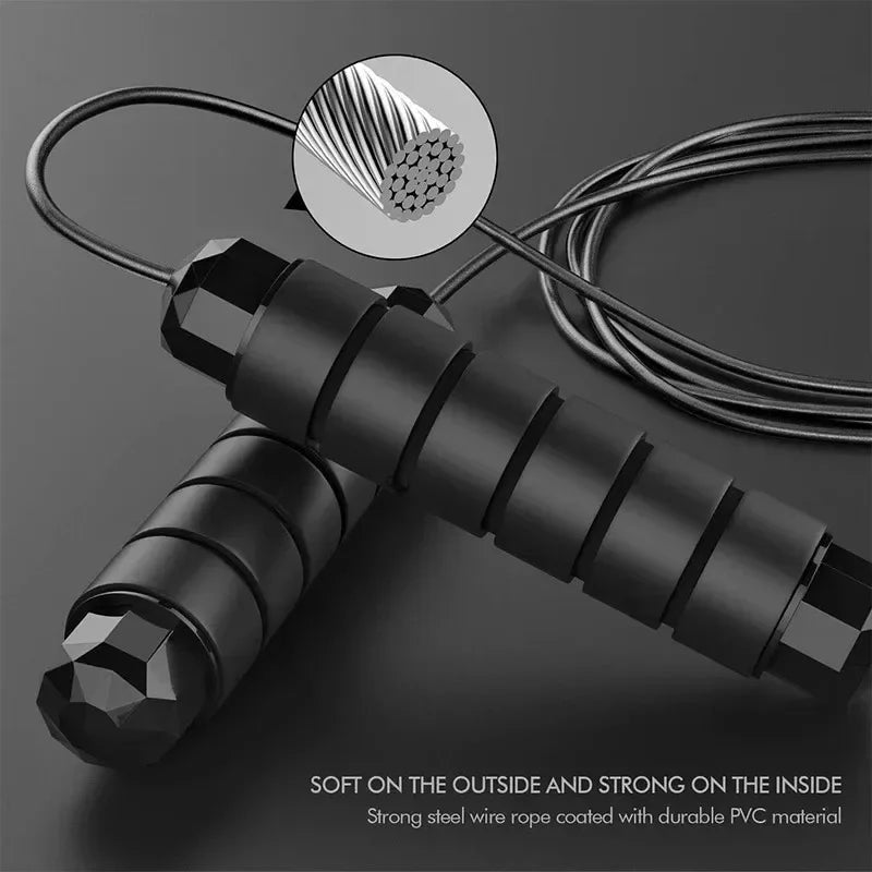 Adjustable Speed Wire Jump Rope