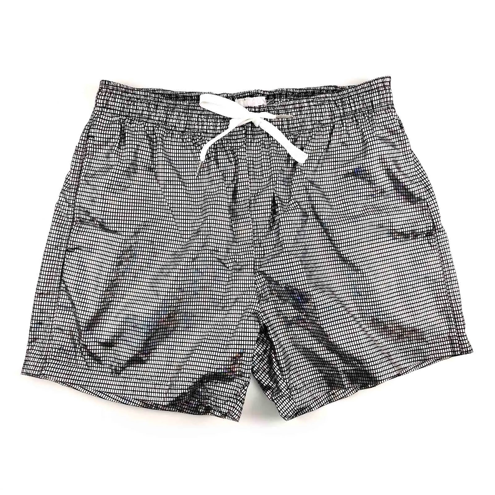 Shiny Metallic Men's Swim Shorts
