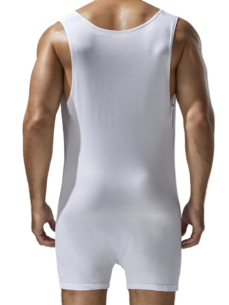 Sexy Breathable Sleeveless Onesie Jumpsuit