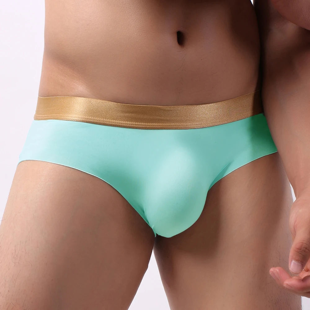 Men's Ice Silk Pouch Briefs