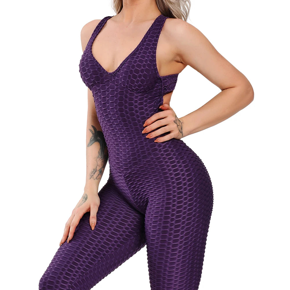 Halter Bandage Bodycon Jumpsuit