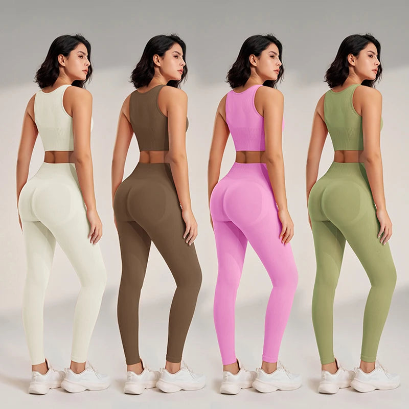 Seamless High Waist Yoga Set