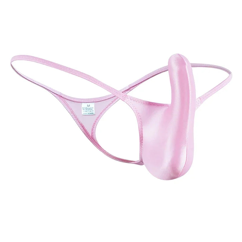 Glossy Low-Rise Men's G-String
