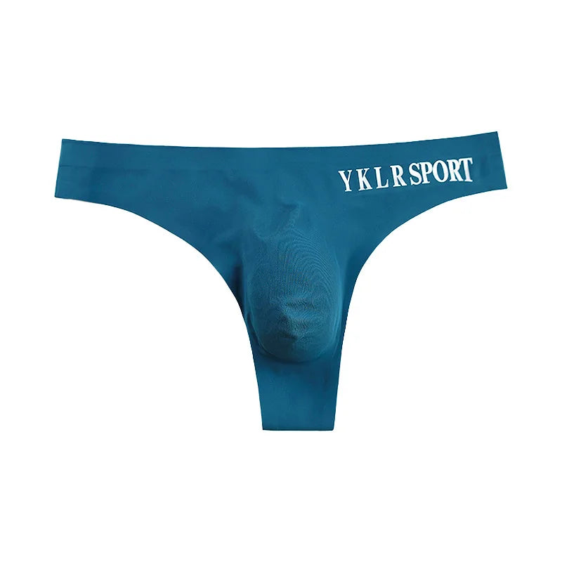 Men's Seamless Ice Silk Thong