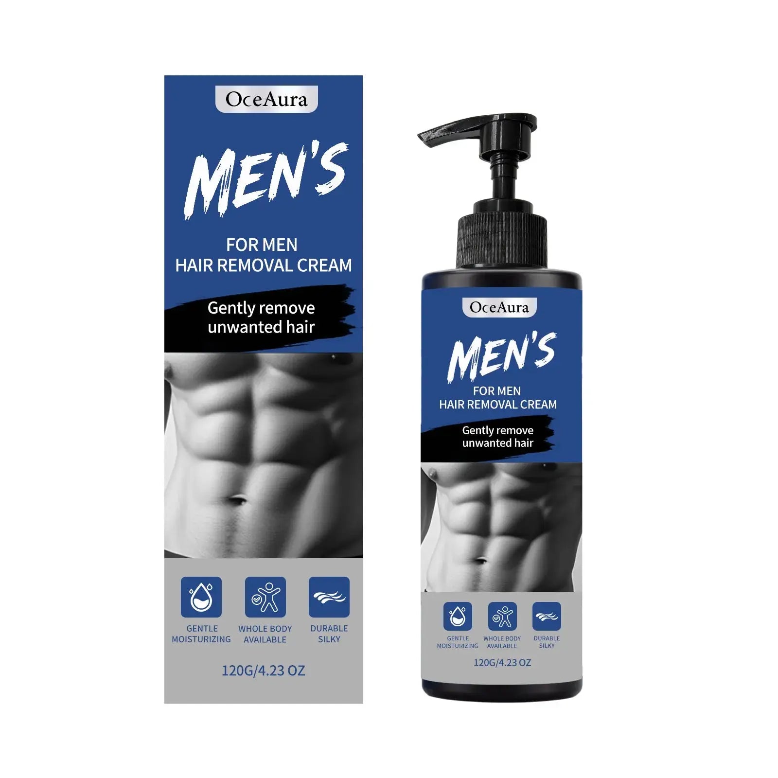 Fast-Acting Men's Hair Removal Cream