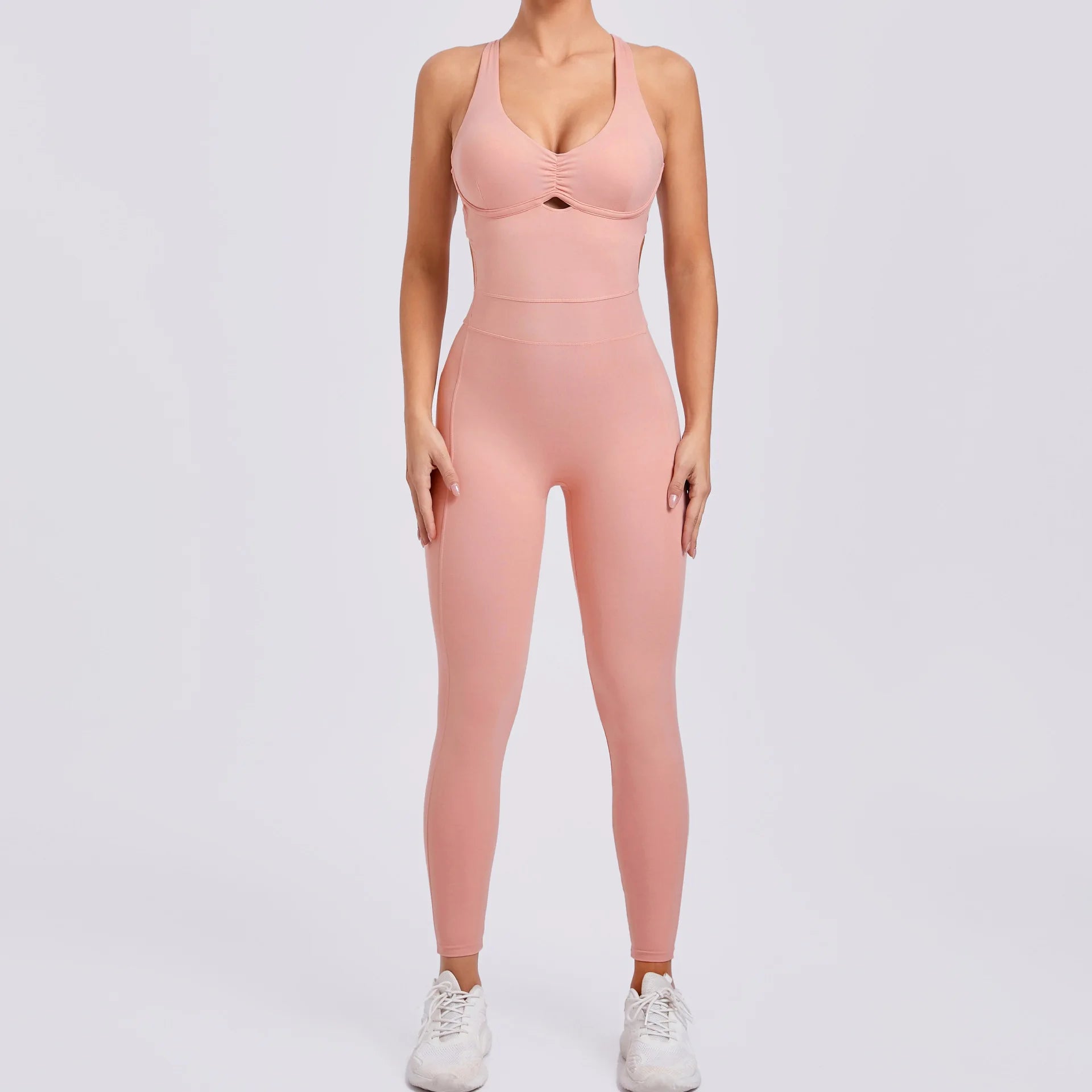 Backless Push Up Jumpsuit