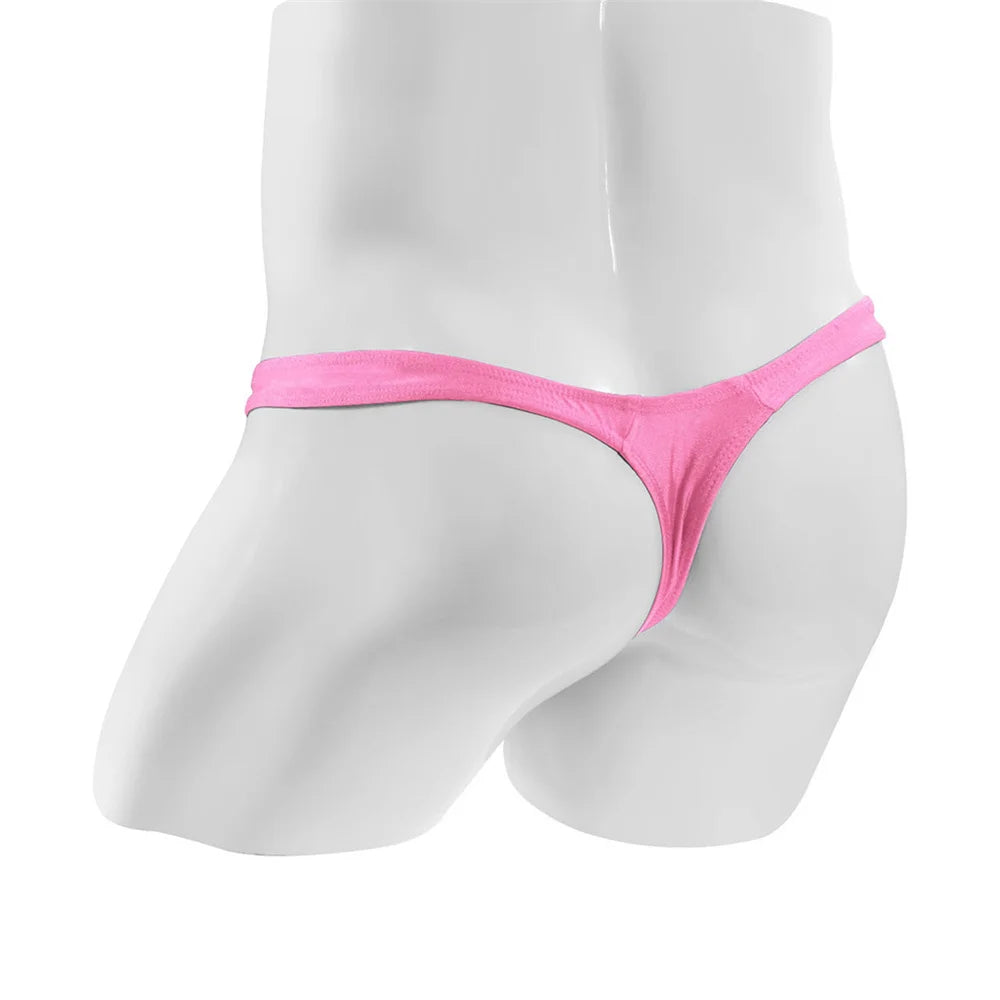 Men's Swimwear T-back Thong Briefs