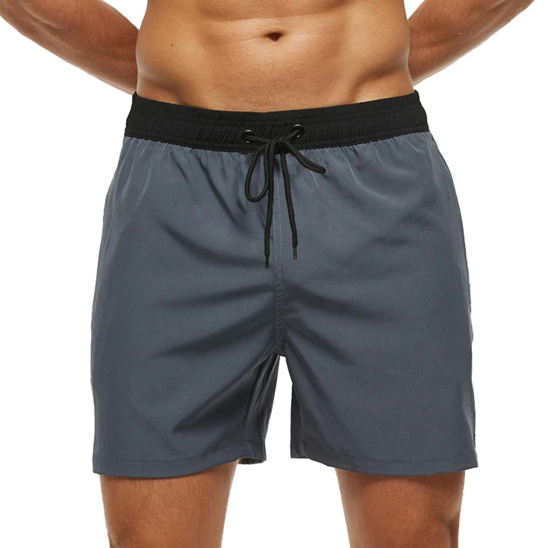 Men's Quick-Dry Adjustable Swim Shorts