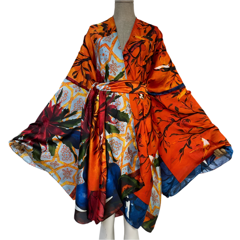 Belted Boho Beach Kimono