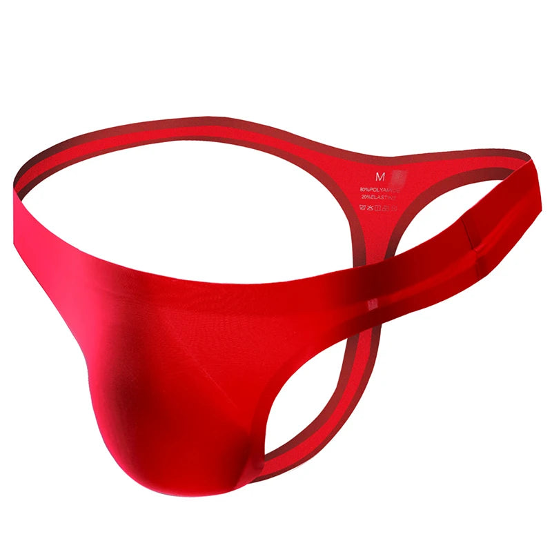 Men Swim Thong Low-rise Super Thin