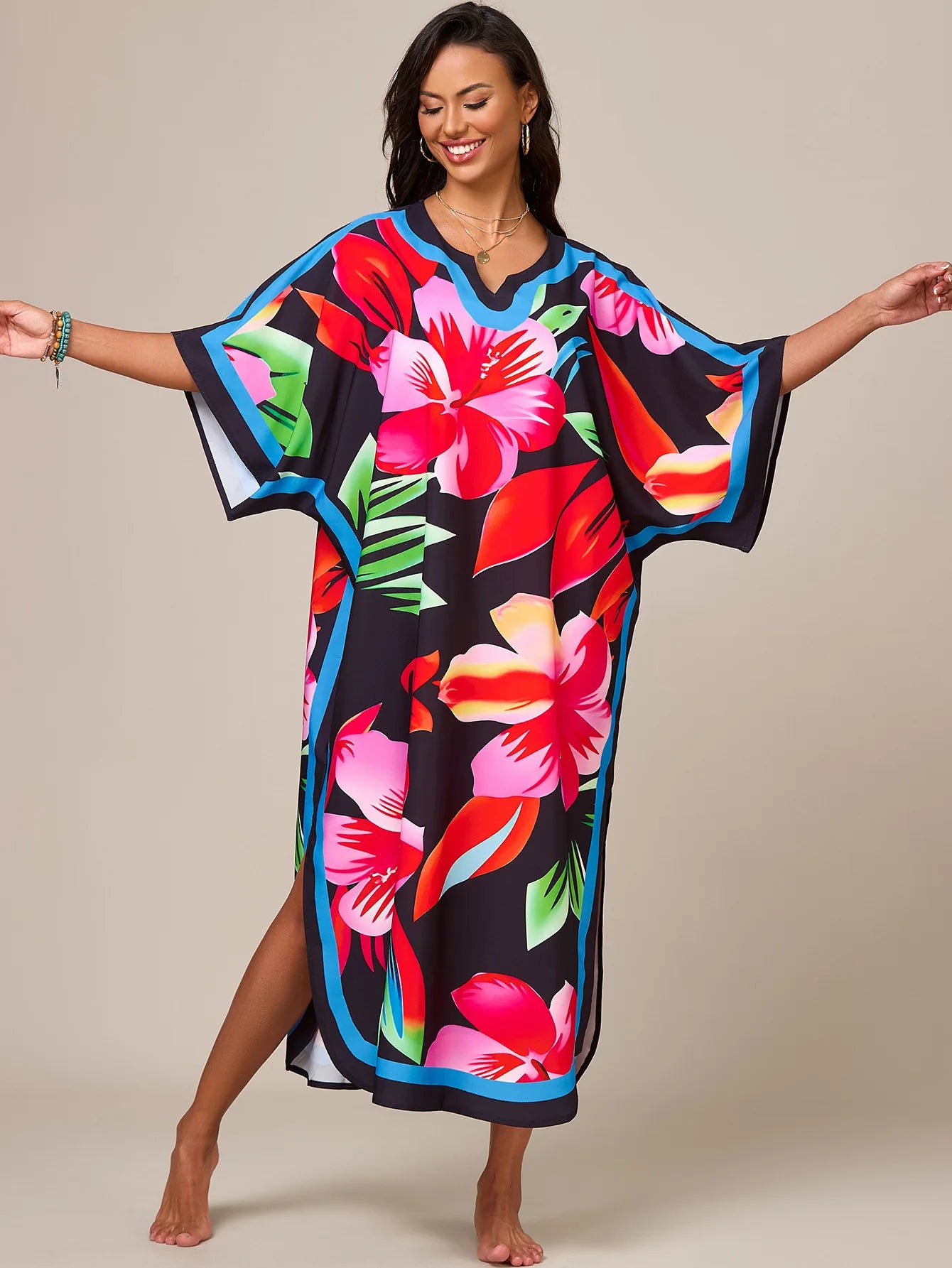 Dashiki Maxi Coverup