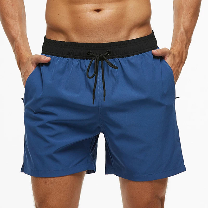 Men's Quick-Dry Adjustable Swim Shorts