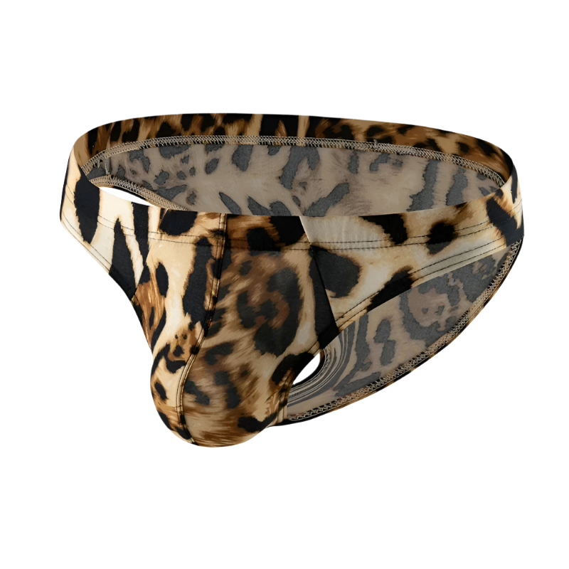 Leopard Low Waist Briefs