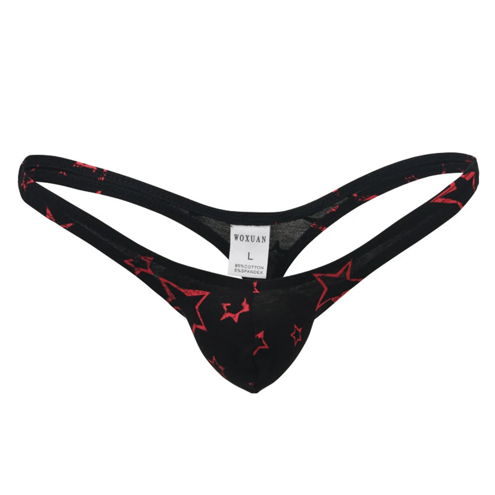 Men's Cotton Low-Rise Thong