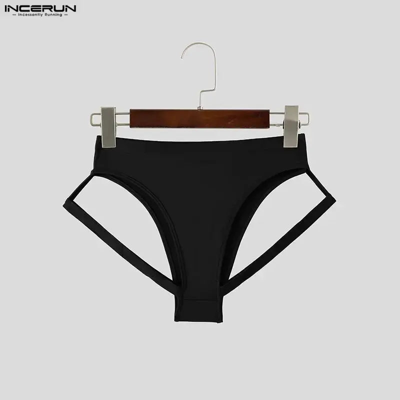 Hollow Out Elastic Waist Shorts