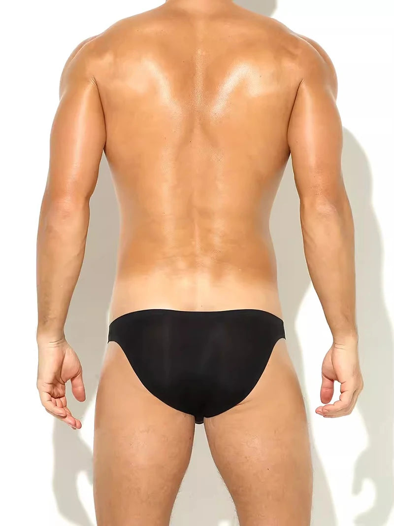 Ultra-Thin Ice-Silk Men's Briefs