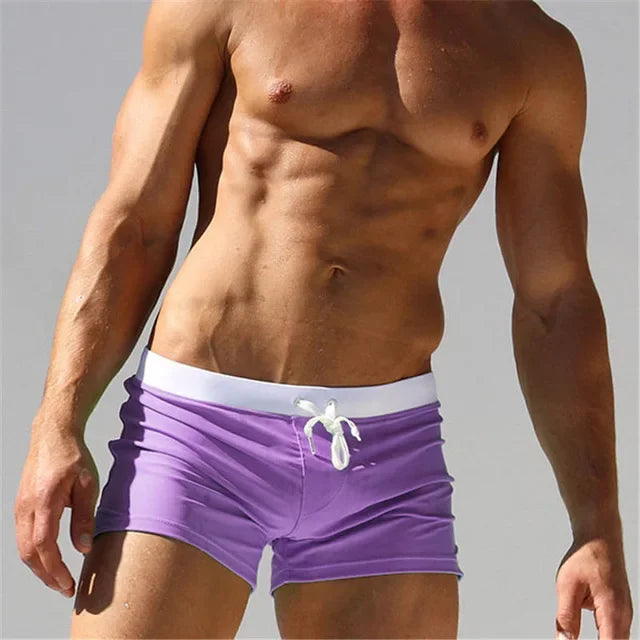 Men's Quick-Dry Plus-Size Swim Shorts
