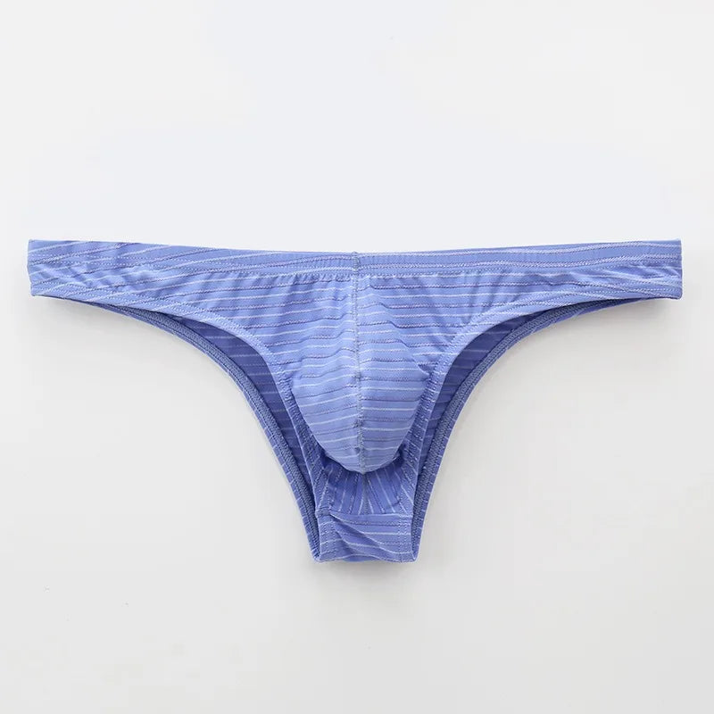 Men's Low Rise Striped Briefs