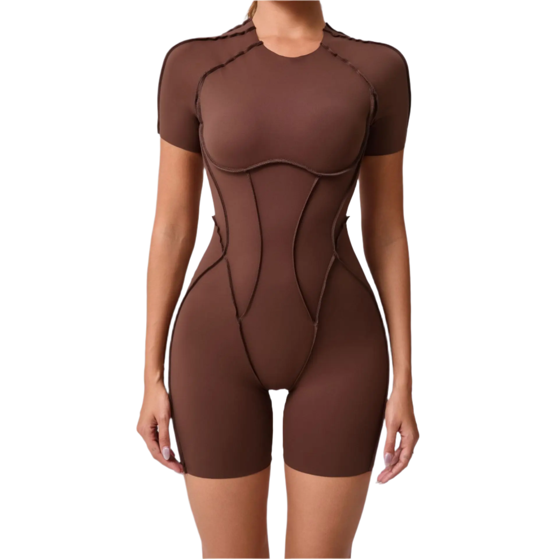 Sleek Backless Yoga Bodysuit