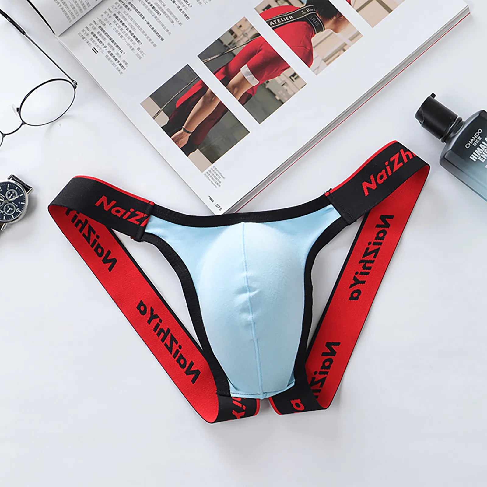 Sexy Breathable Men's Thong Panties