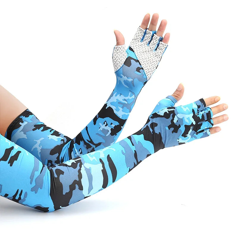 Five-Finger UV Arm Guards