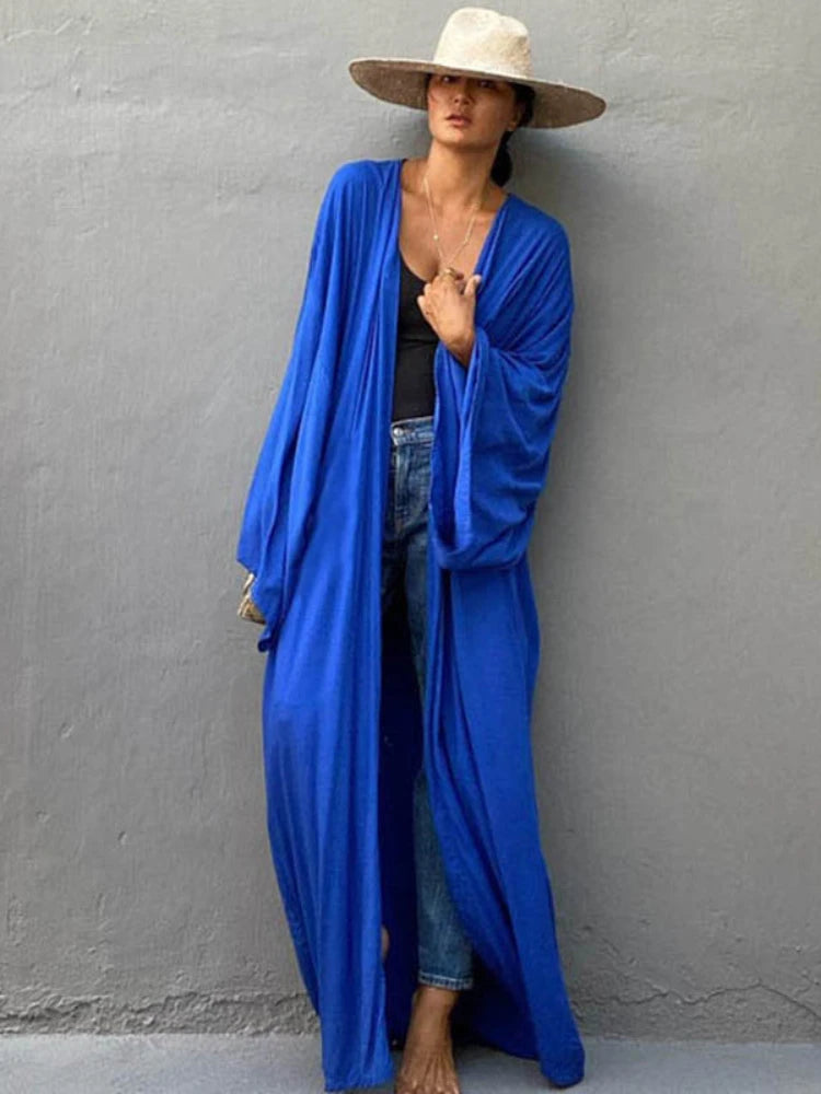 Belted Wrap Beach Robe