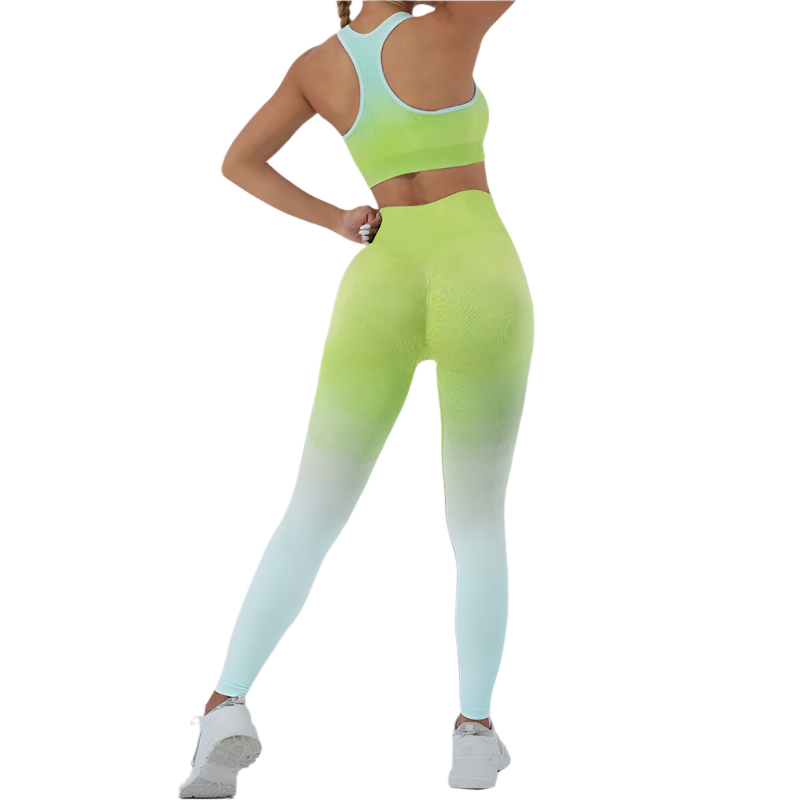 Gradient Long Leggings Set
