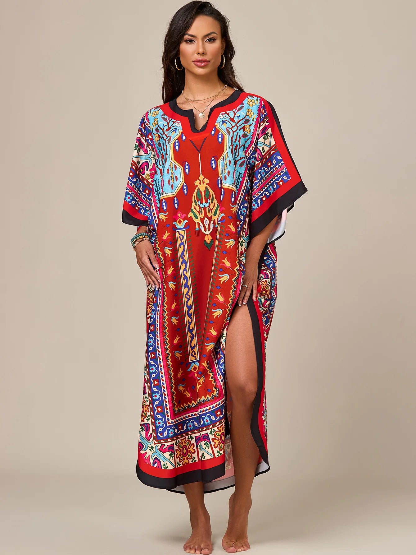 Dashiki Maxi Coverup