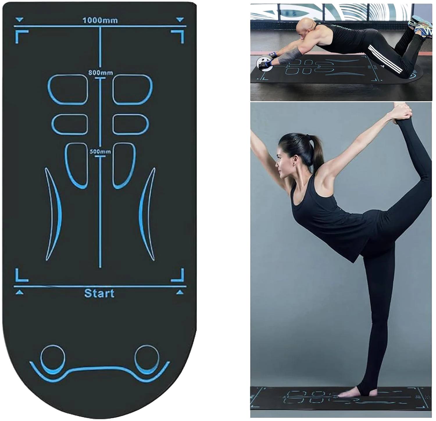 Shock Absorbing Yoga Mat