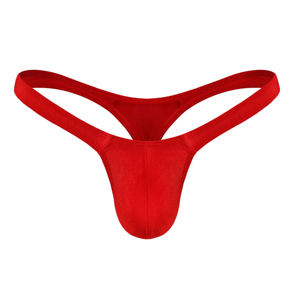 Men's Swimwear T-back Thong Briefs
