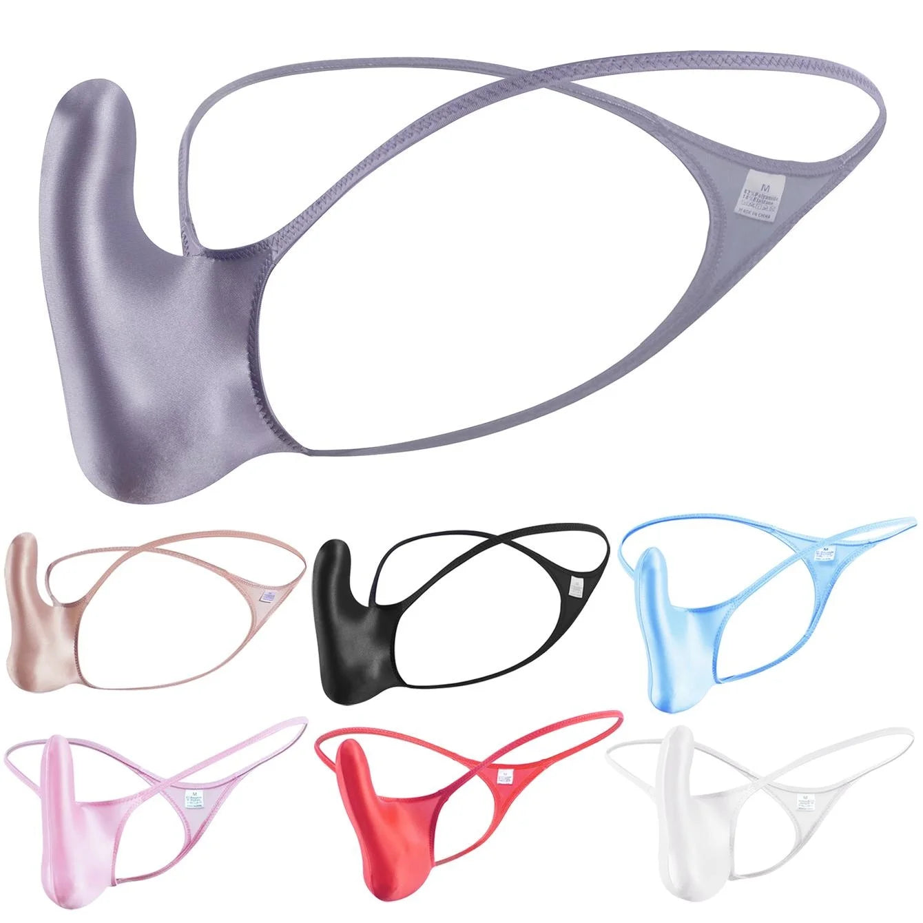 Glossy Low-Rise Men's G-String